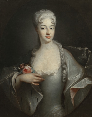 Eleonora z Waldsteinów Czartoryska, Ádám Mányoki, ok. 1730