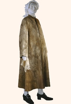 Szlafrok, robe de chambre, lata 40.XVIII w.