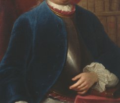 Henryk Brühl, Louis de Silvestre, ok. 1750