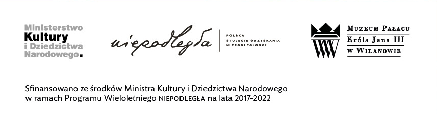 zestawienie logo programu wieloletniego Niepodległa, logo Ministerstwa Kultury i Dziedzictwa Narodowego i logo muzeum