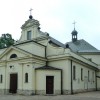 Kościół Matki Bożej Królowej Polski stojący na miejscu dawnego pałacu Marymont