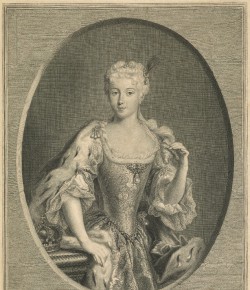 Pierre-Imbert Drevet, Portret Marii Klementyny Sobieskiej, The National Galleries of Scotland