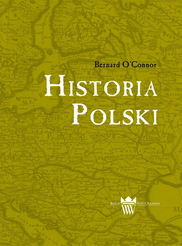 Zielona okładka do e-booka "Historia Polski". 