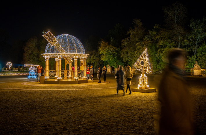 Instalacje Królewskiego Ogrodu Światła