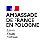 Logo Ambasady Francji w Polsce