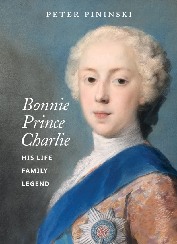 Okładka do publikacji pt. "Bonnie Prince Charlie: His life, family, legend"